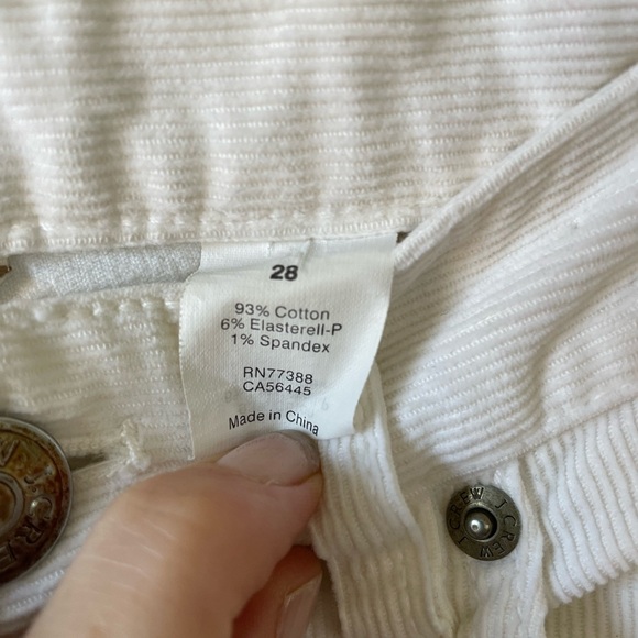 J. Crew Women's Cream Ankle Pants - Picture 2 of 8